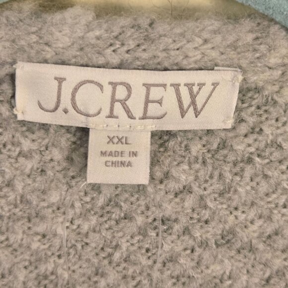 J.Crew NWT Odette Sweater Lady Jacket Jewel Buttons Pocket Alpaca Blend Size XXL - Picture 10 of 12